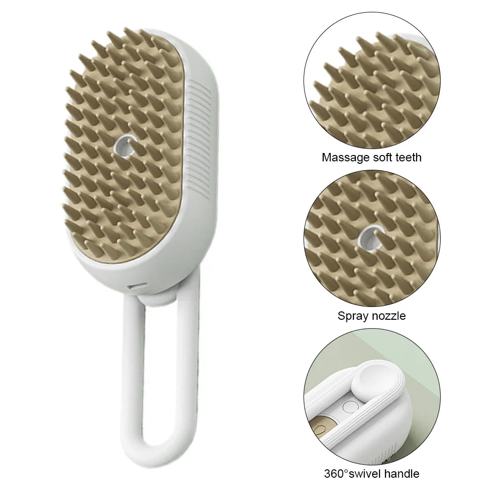 Pet Pamper Pro Steam Brush