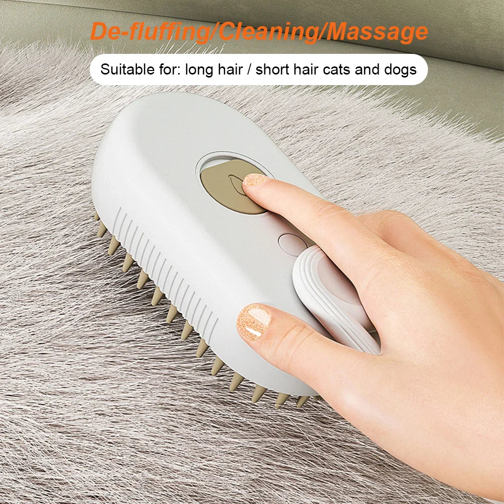 Pet Pamper Pro Steam Brush
